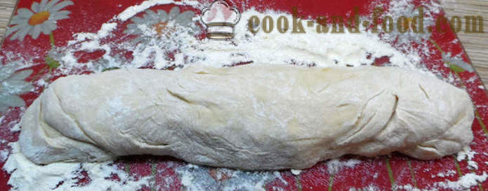Chačapuri į Imereti sūrio - kaip padaryti tortiljų su sūriu keptuvėje, žingsnis po žingsnio receptas nuotraukomis