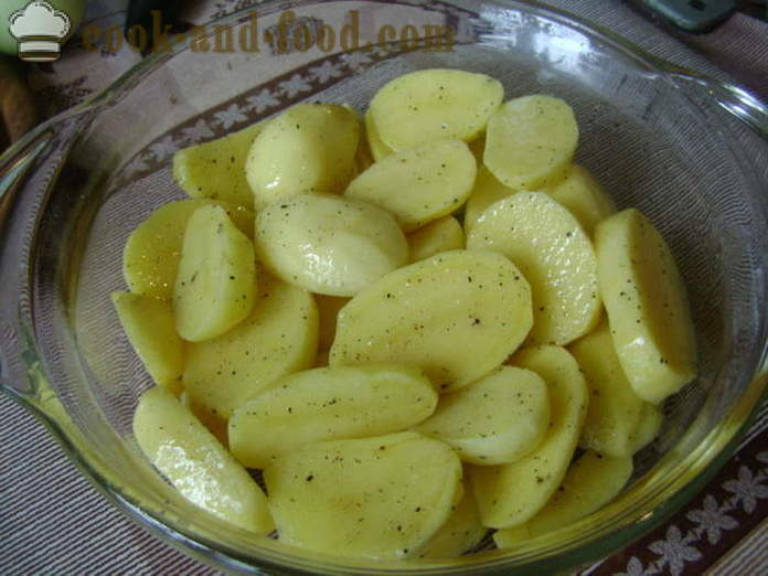 Vištienos blauzdelės su bulvėmis orkaitėje - kaip virėjas skanus vištienos Koją su bulvėmis, žingsnis po žingsnio receptas nuotraukomis