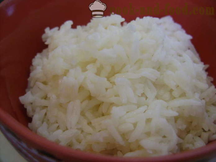 Ryžiai su mėsa kinų - kaip virti ryžiai su mėsa keptuvėje, žingsnis po žingsnio receptas nuotraukomis