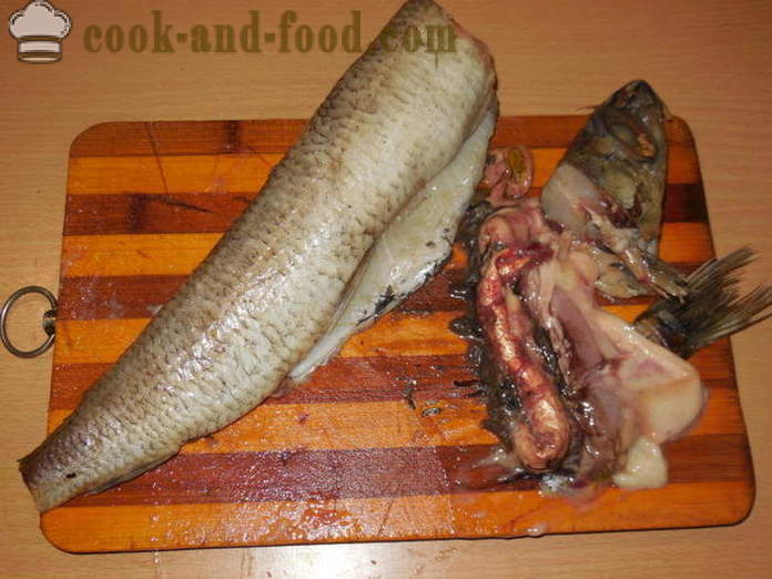 Skanus įdaryti žuvis - kaip virti, įdaryti malta žuvis ir ryžiai, su po žingsnio receptas nuotraukomis žingsnio
