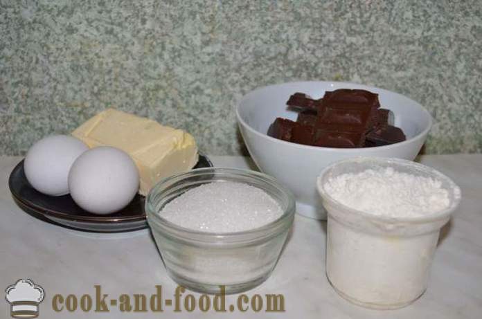Šokoladas Brownie pyragas - kaip padaryti šokoladinius pyragaičius namuose, žingsnis po žingsnio receptas nuotraukomis