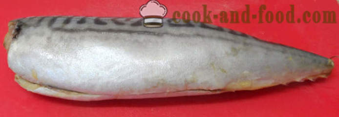 Skumbrė kepta teriyaki padažu keptuvėje - kaip virėjas skanus keptas skumbrės, žingsnis po žingsnio receptas nuotraukomis