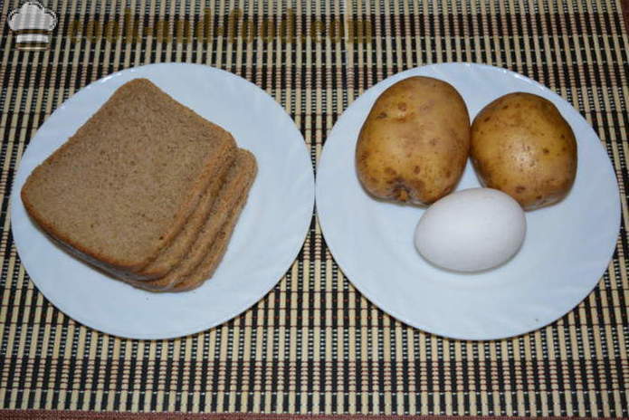 Karšta sumuštiniai su tarkuotų bulvių - Kaip Padaryti karštų sumuštinių keptuvėje, žingsnis po žingsnio receptas nuotraukomis