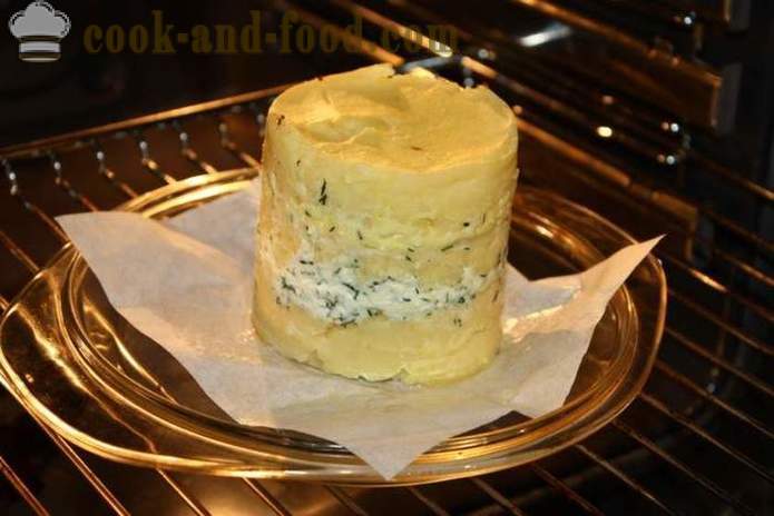 Sluoksnis bulvių kepta su sūriu orkaitėje - kaip Keptos bulvės su sūriu orkaitėje, su po žingsnio receptas nuotraukomis žingsnio