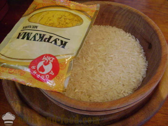 Virti ryžiai su ciberžolė - kaip virti ryžiai su ciberžolė, žingsnis po žingsnio receptas nuotraukomis
