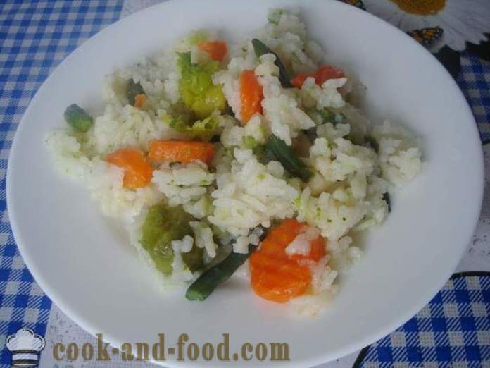 Ryžiai su daržovėmis multivarka - kaip virti ryžiai su daržovėmis multivarka, žingsnis po žingsnio receptas nuotraukomis