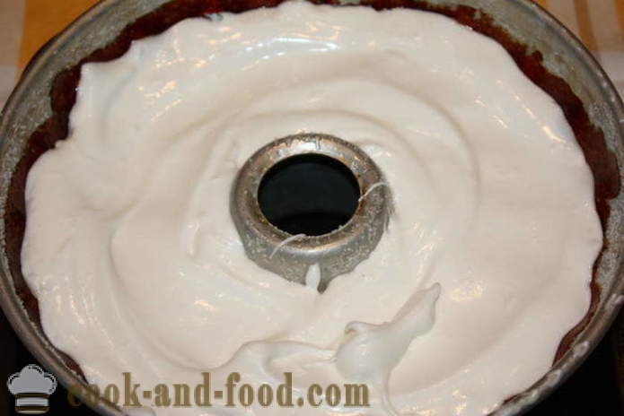 Desertas meringue orkaitėje - kaip virėjas meringue namuose, žingsnis po žingsnio receptas nuotraukomis