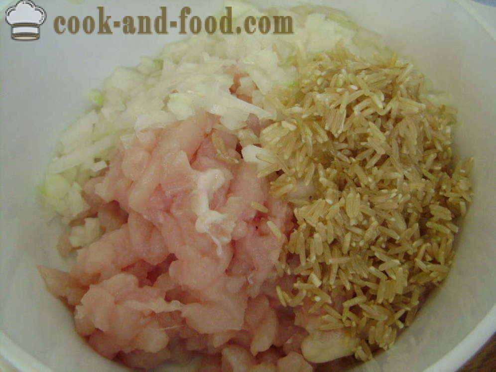 Įdaryti daržovės su ryžiais ir maltos mėsos - Kaip pasiruošti įdaryti daržoves, su po žingsnio receptas nuotraukomis žingsnio