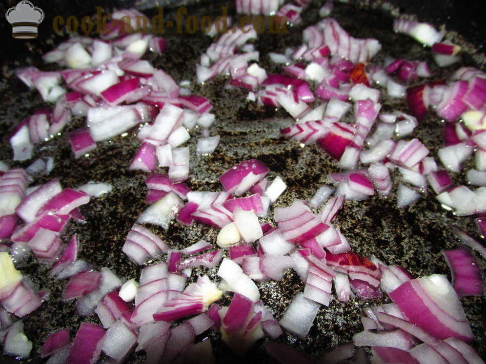 Makaronai nautically su dešra keptuvėje - kaip virėjas skanus makaronai su dešra, žingsnis po žingsnio receptas nuotraukomis