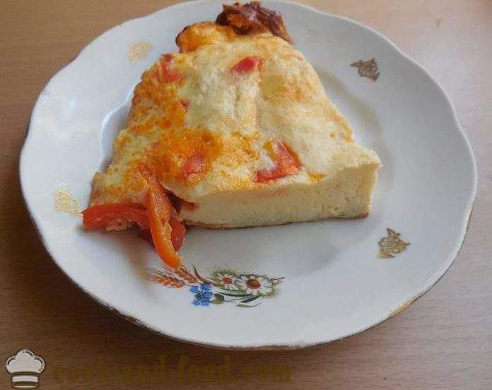 Omletas su pomidorais multivarka - kaip virėjas in multivarka omletas, žingsnis po žingsnio receptas nuotraukomis