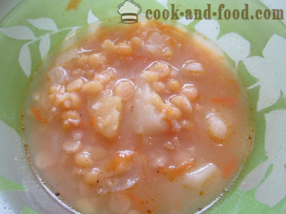 Skanus žirnių sriuba be mėsos - kaip virti žirnių sriubą be mėsos, žingsnis po žingsnio receptas nuotraukomis