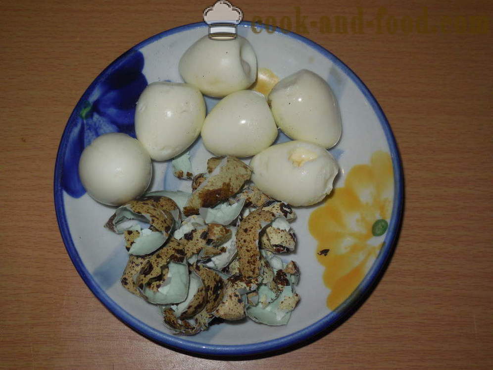 Garo mėsos vyniotinis su putpelių kiaušiniais - kaip virėjas netikras zuikis su kiaušiniais pora, su po žingsnio receptas nuotraukomis žingsnio