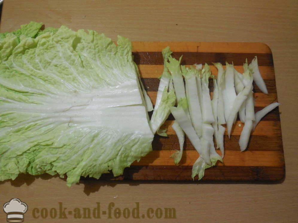 Daržovės korėjiečių - Valgių daržovės korėjiečių, žingsnis po žingsnio receptas nuotraukomis