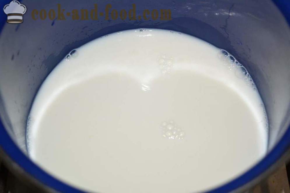 Manų kruopos su pienu be gabalėlių keptuvėje - kaip virti košę su pienu, be gabalėlių, žingsnis po žingsnio receptas nuotraukomis