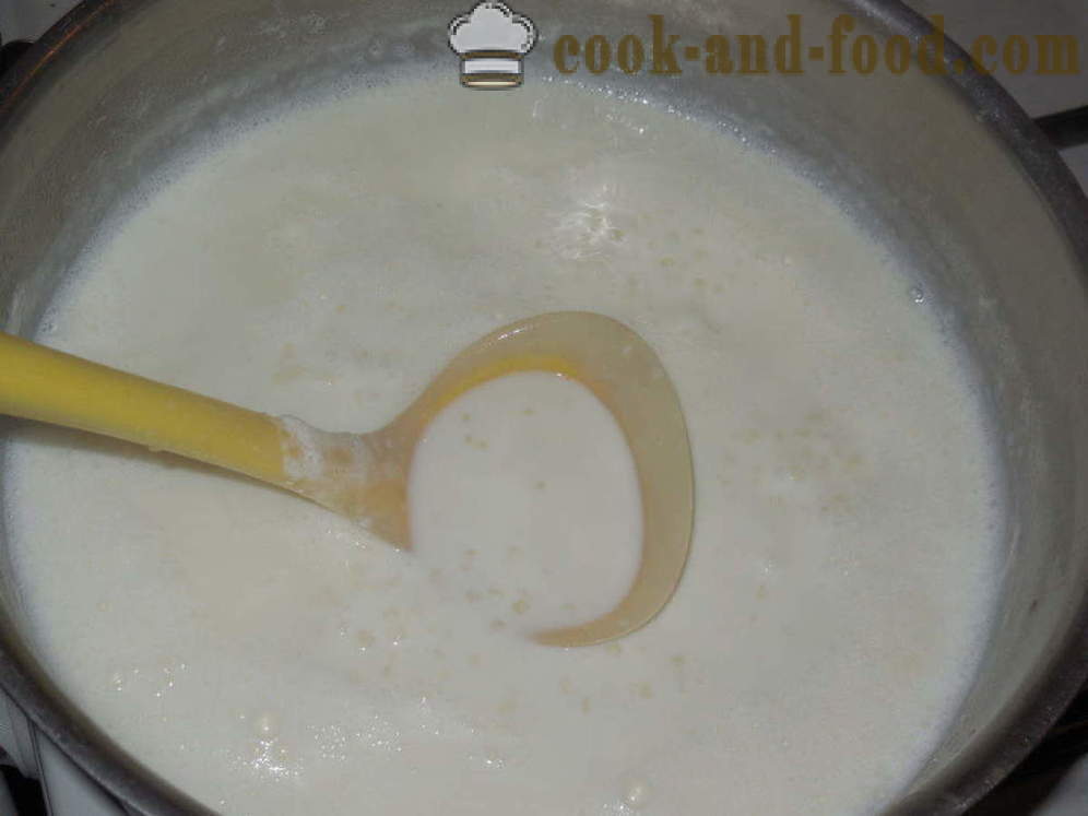 Sago pieno košė - kaip virti košę iš sago pieno, žingsnis po žingsnio receptas nuotraukomis