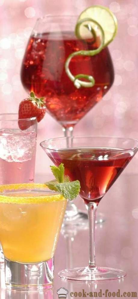 2017 Naujametiniai gėrimai ir šventiniai kokteiliai ant Gaidžio metai - alkoholinių ir nealkoholinių