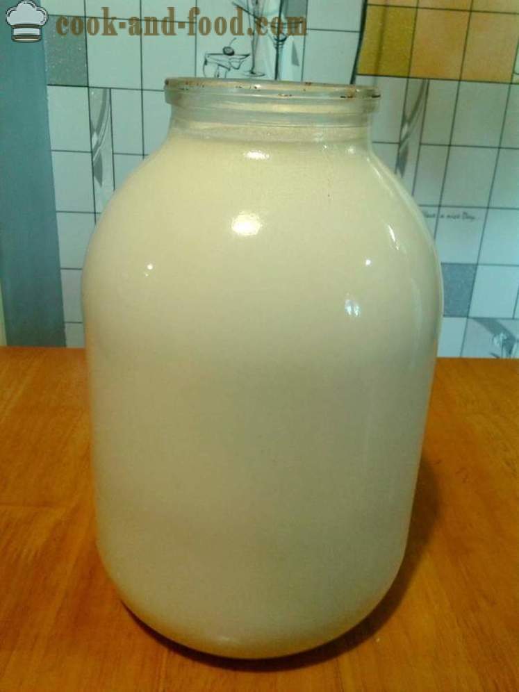 Varškės iš rauginto pieno - Kaip Padaryti varškę iš rūgštaus pieno, žingsnis po žingsnio receptas nuotraukomis