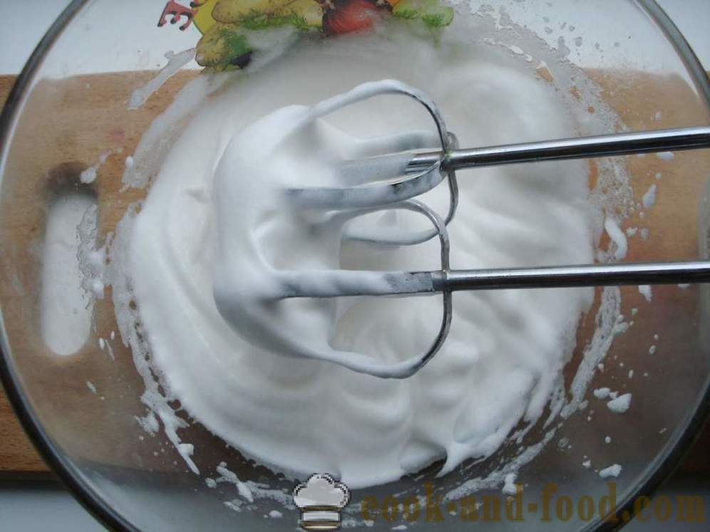 Citrinų meringue su riešutais orkaitėje - Kaip virėjas namuose meringue, žingsnis po žingsnio receptas nuotraukomis
