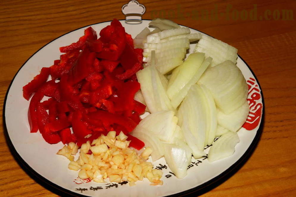 Jautienos befstrogenas su ne grietinės ir pomidorų pasta - kaip virėjas skanus Befstrogenas su padažu, žingsnis po žingsnio receptas nuotraukomis
