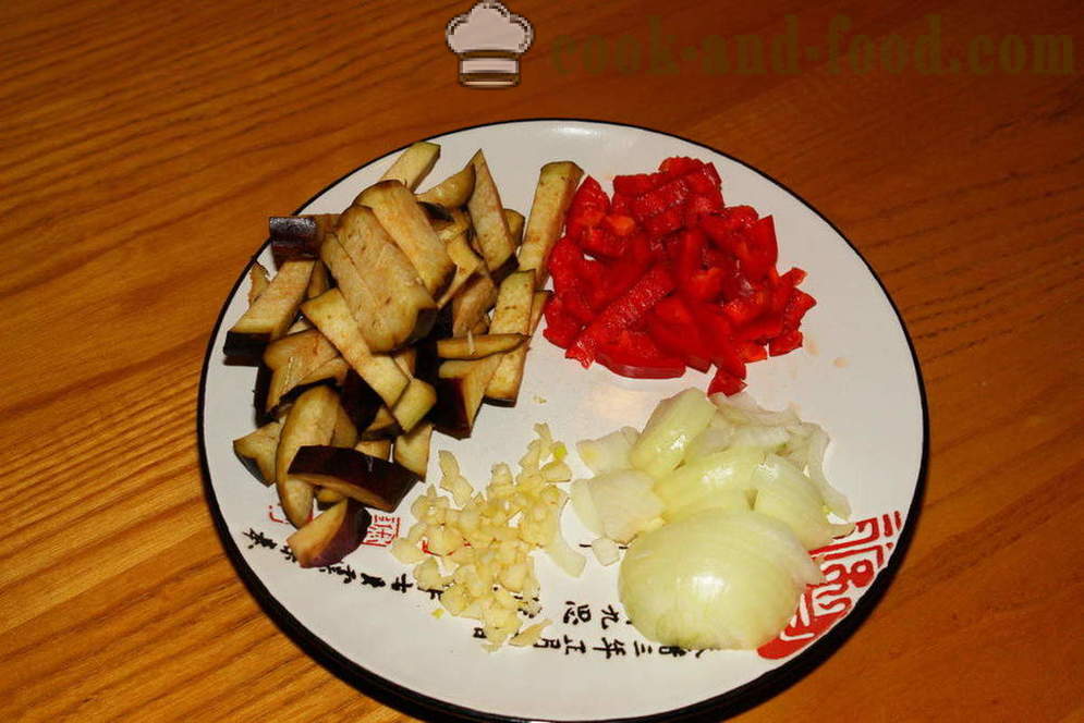Vištienos filė su kinų: su daržovėmis ir ryžiais - Kaip virėjas vištienos kinų, žingsnis po žingsnio receptas nuotraukomis