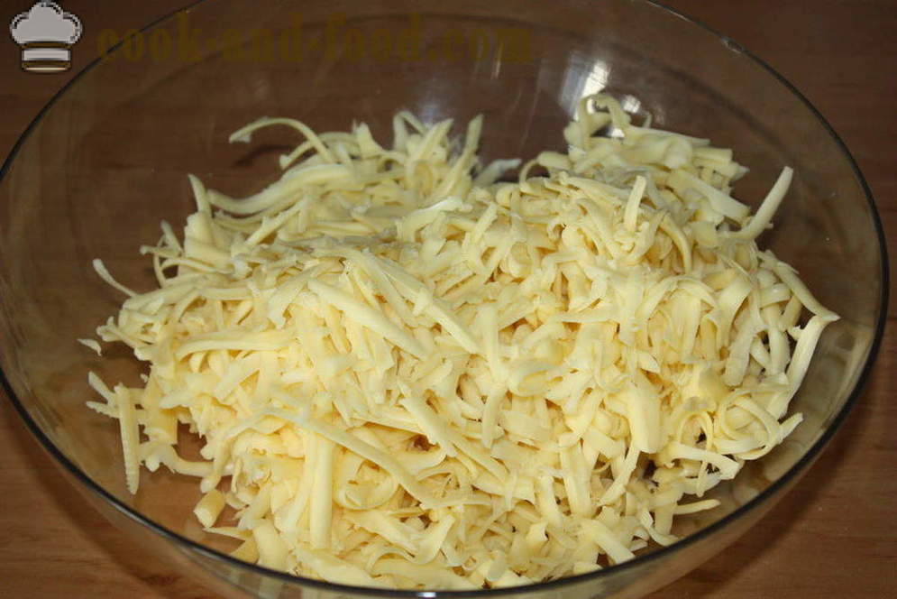 Šaltas užkandis sūrio - kaip virėjas sūrio užkandis ištirpsta orkaitėje, su po žingsnio receptas nuotraukomis žingsnio