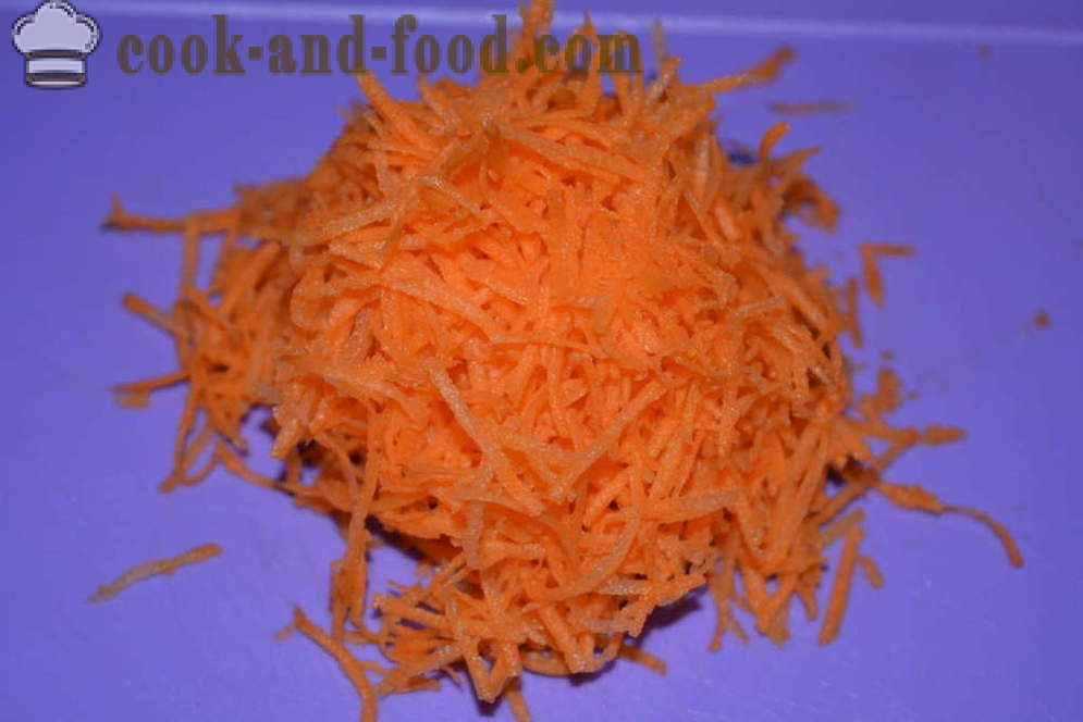 Skanus salotos artišokų ir morkų ir svogūnų laiškų - kaip paruošti artišokų ir morkomis receptas salotos su nuotrauka