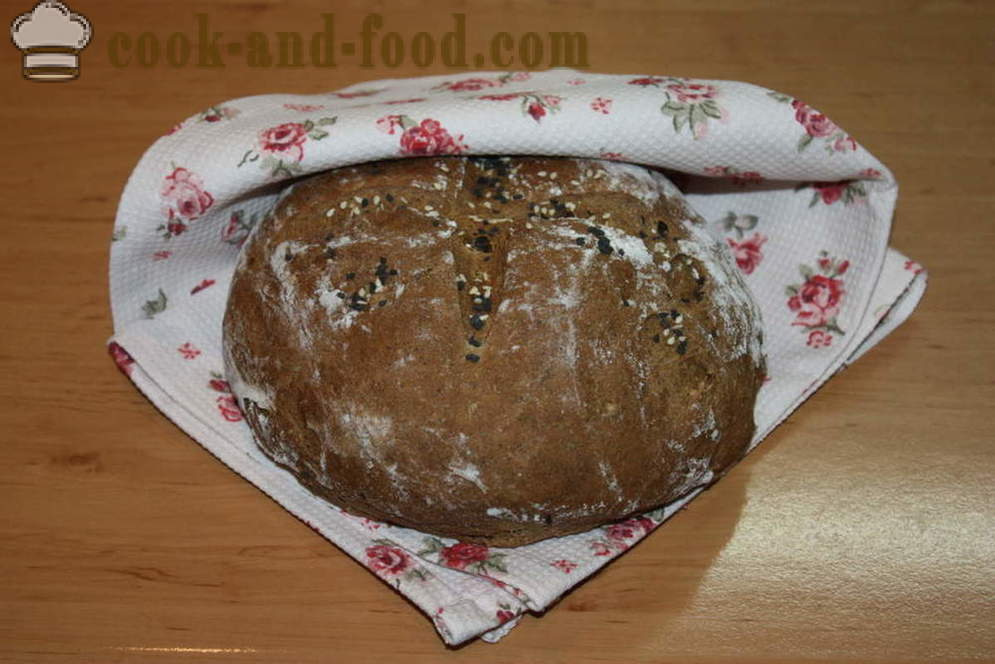 Receptų ruginės duonos orkaitėje - kaip kepti ruginę duoną namuose, žingsnis po žingsnio receptas nuotraukomis