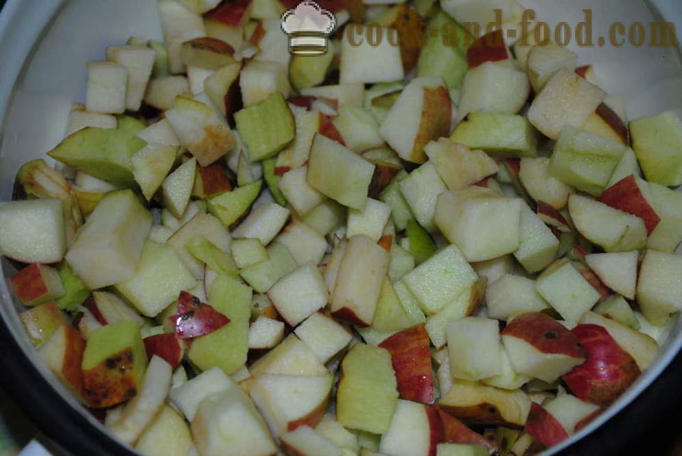 Meduoliai su imbiero priedais pyragas su kefyro su obuoliais ir riešutais - kaip virėjas tortas su kefyru, žingsnis po žingsnio receptas nuotraukomis