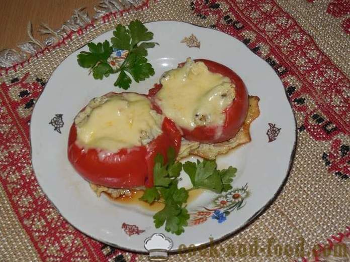 Originalios plakta kiaušinienė ar pomidorai skanus pomidorų su kiaušiniu ir sūriu - kaip virėjas plakta kiaušinienė, žingsnis po žingsnio receptas nuotraukomis