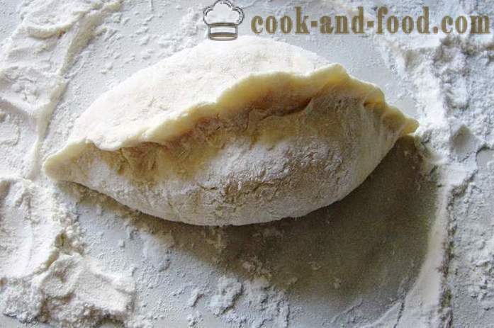 Saldūs pyragaičiai su rūgštynės orkaitėje - žingsnis po žingsnio, kad pyragų paruošimas su rūgštynės receptą su nuotrauka