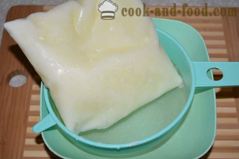 Varškės šaldytų jogurto - kaip padaryti, kad sūrio iš parduotuvės jogurtas namuose, žingsnis po žingsnio receptas nuotraukomis