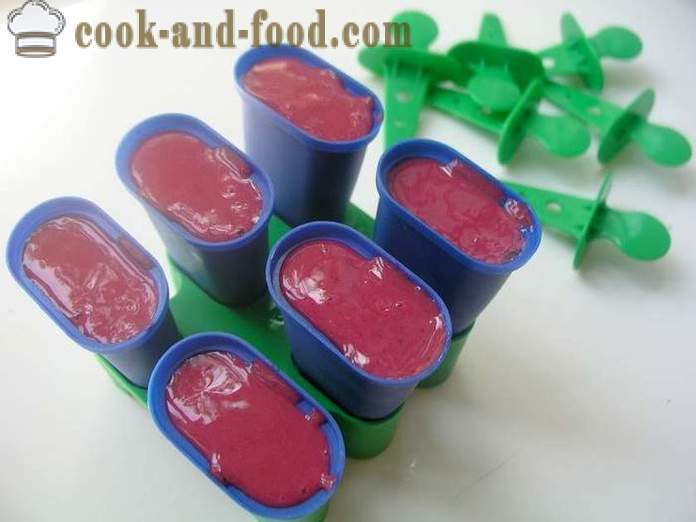Naminis vaisių ledo - kaip padaryti popsicles namuose, žingsnis po žingsnio receptas su nuotraukomis Popsicle