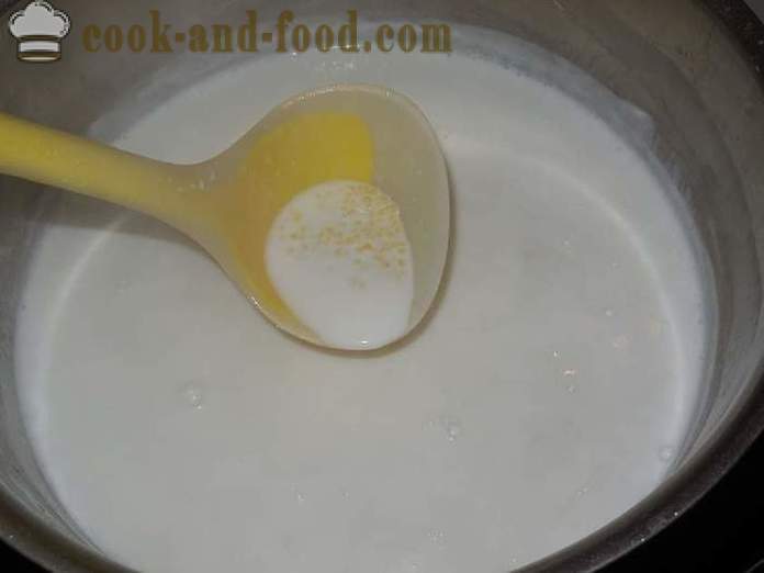 Soros košė su pienu - kaip virėjas soros košė su pienu, žingsnis po žingsnio receptas nuotraukomis