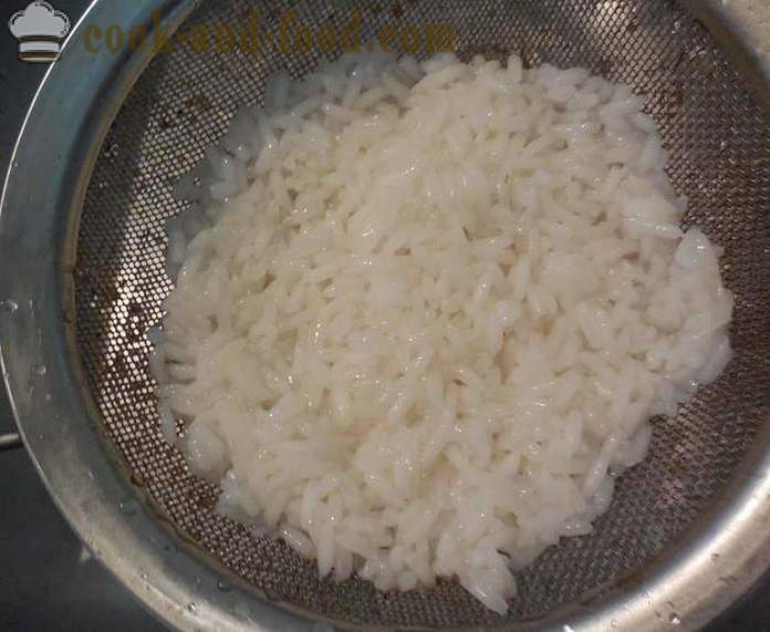 Cukinijos kepta orkaitėje su maltos mėsos: ryžiai su grybais ir sūriu - kaip virėjas įdaryti cukinijos orkaitėje, su po žingsnio receptas nuotraukomis žingsnio