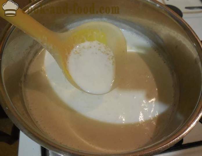 Kaip virėjas kviečių grūdų su pienu - žingsnis po žingsnio receptas nuotraukomis