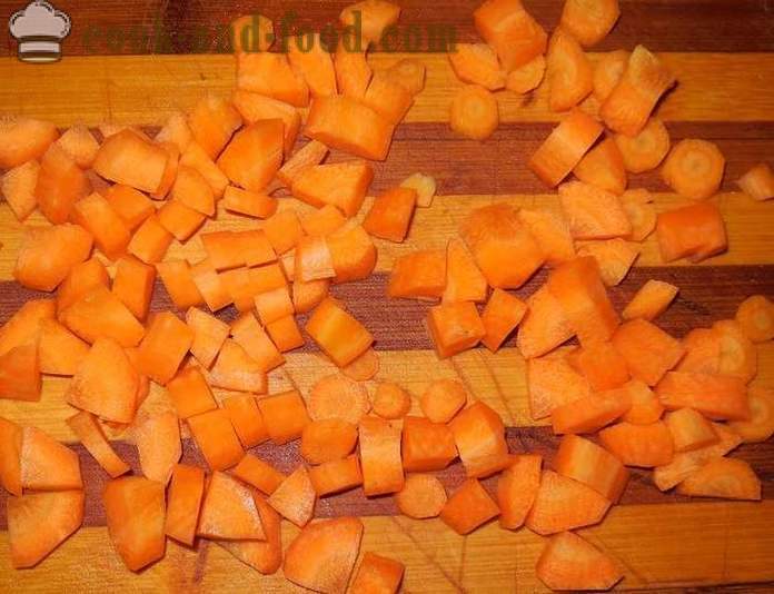 Daržovių troškinys su cukinija, kopūstų ir bulvių multivarka - kaip virėjas daržovių troškinys - receptas žingsnis po žingsnio, su nuotraukomis