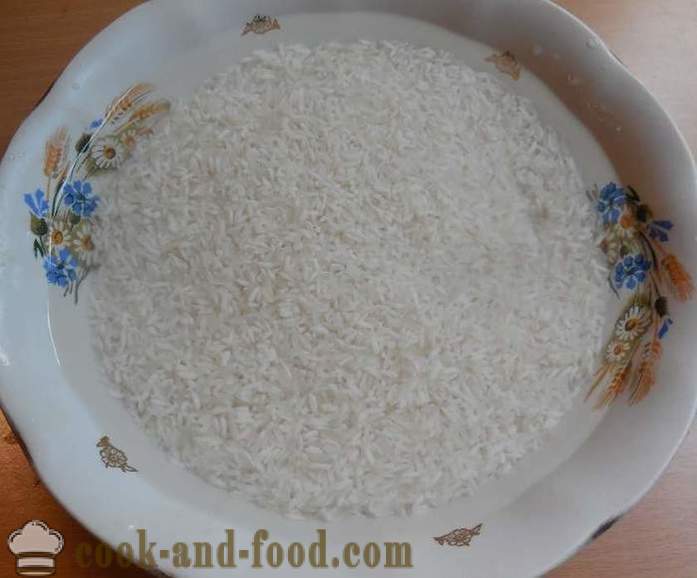 Kaip virėjas traškūs ryžių garnyras keptuvėje tinkamai - kaip užvirinti ryžius ant vandens - žingsnis po žingsnio receptas nuotraukomis