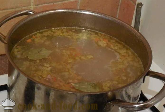 Sriuba su kukuliai su maltos mėsos ir manų kruopos - kaip virėjas sriuba ir mėsos - žingsnis po žingsnio receptas nuotraukomis