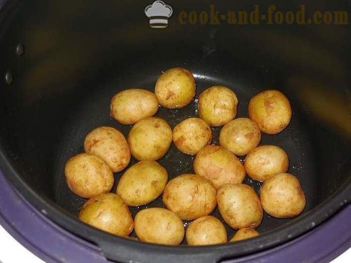 Jauni bulvės multivarka su grietine, krapais ir česnaku - žingsnis po žingsnio receptai su nuotraukomis, kaip skanūs virti šviežių bulvių