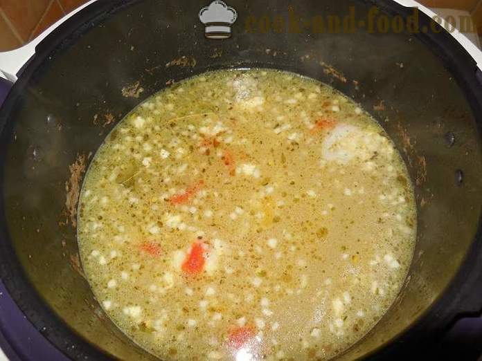 Skanus daržovių sriuba su mėsos multivarka - žingsnis po žingsnio receptai su nuotraukomis, kaip virėjas daržovių sriuba su šaldytų žirnių ir šparaginėmis pupelėmis