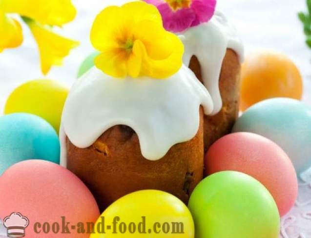 Easter pyragą ant jogurto ir sodos be kiaušinių - skanus tortas receptas be mielių