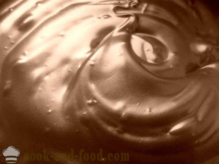 Šokoladas grietinėlė ir pieno glazūra - geras receptas, kaip padaryti šokolado glazūra