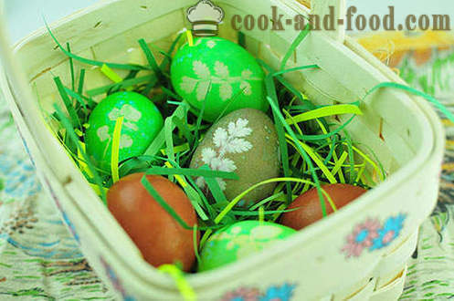 Kur tradicija nuėjo ir kodėl Velykų dažyti kiaušinius svogūnų Skinų - Velykų kiaušinių istorija