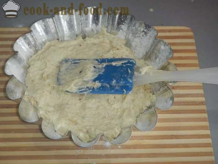 Paprasta riešutmedžio keksas ant kefyro - kaip virėjas tortas namie, žingsnis po žingsnio receptai su nuotraukomis.