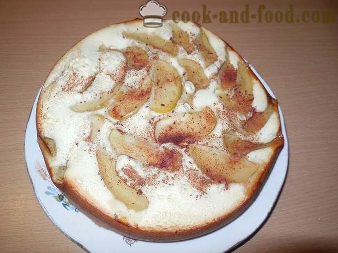 Sodrus obuolių pyragas multivarka su cinamonu ir imbieru - Kaip padaryti obuolių pyragas multivarka, žingsnis po žingsnio receptai su nuotraukomis.