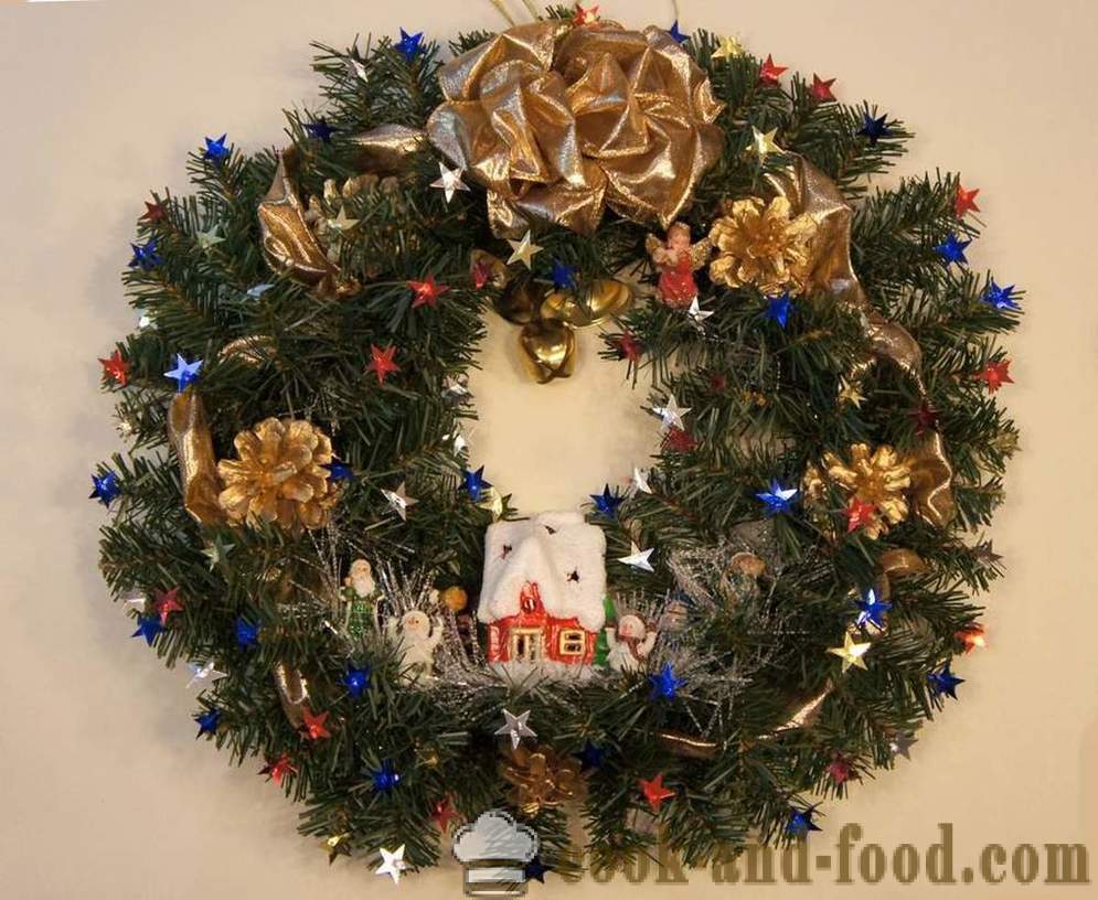 Kalėdų dekoro idėjos 2015 Naujųjų Metų dekoro su savo rankas į ožio metai rytinėje kalendorių.