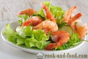 Skanus salotos su krevetėmis ir avokadais - receptas su nuotraukomis, žingsnis po žingsnio, lengva, lengva ... marine
