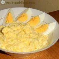 Skanus šaltas patiekalas ant šventinį stalą: sūris, česnakai, kiaušinis, majonezas - tai, kas gali būti lengviau (receptas su nuotrauka)