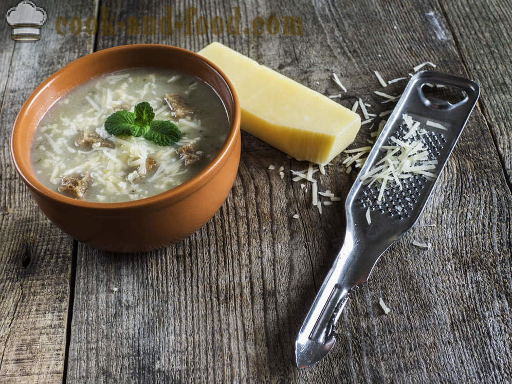 Trys receptas virti sriuba su sūriu - Video receptai namuose