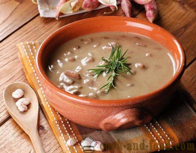 Receptų tyrės sriuba pupelių - video receptai namuose
